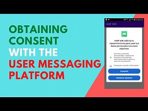 How to Obtaining Consent with the User Messaging Platform | UMP SDK | codetrix