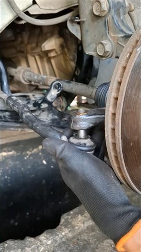 Installing a Tie Rod End #automobile #mechanic #carmaintenance