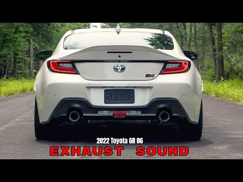 2022 Toyota GR 86 Exhaust Sound