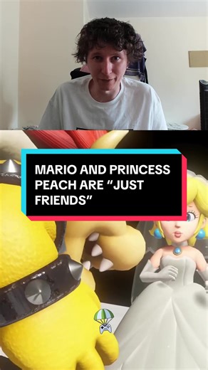 Interesting friendship right there 👀 #mario #peach #princesspeach #supermario #nintendo #nintendoswitch #gamingontiktok #games