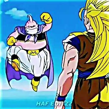 ssj3 Goku vs Majin Buu fight
