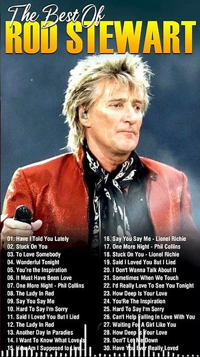 Rod Stewart Greatest Hits Full Album - Rod Stewart Best Songs EVER