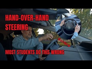 Hand-Over-Hand Steering Technique | Pass Your G2 / G Test