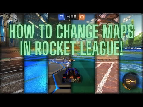 How To Do A Map Change Edit In Rocket League! - Replay Itemod
