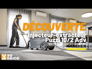 Injecteur-extracteur Puzzi 10/2 Adv KARCHER - SOBRICO 💦