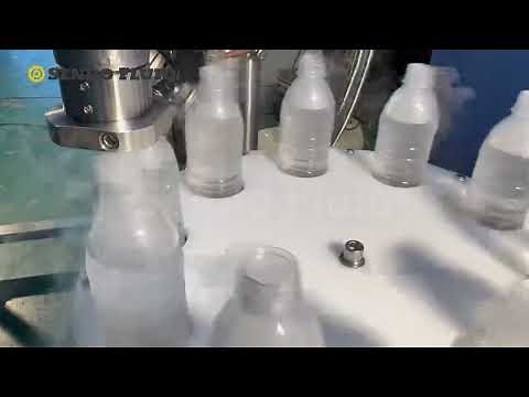 Nitrogen-Flushed Filling Machine | Food & Beverage Packaging with Inert Gas Protection#filling