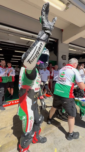 What an effort!! P5️⃣ on the grid! 💪 BRAVO! #CatalanGP 🏁 #LCR #MotoGP