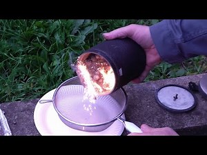 Ball Milled Aluminum Self Ignites - Pyrophoric Effect