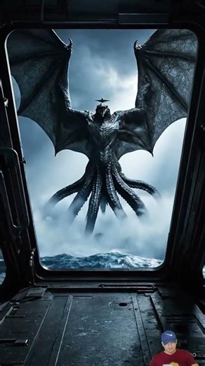 “Lovecraftian Sea Monster Awakens |Cinematic Video AI”