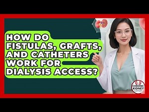 How Do Fistulas, Grafts, And Catheters Work For Dialysis Access? - Chronic Kidney Support