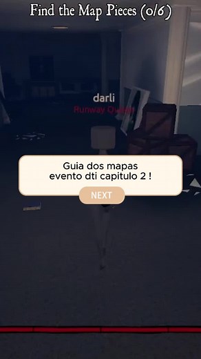 Guia tutorial das partes dos mapas - Capítulo 2 do evento de Halloween do Dress to Impress