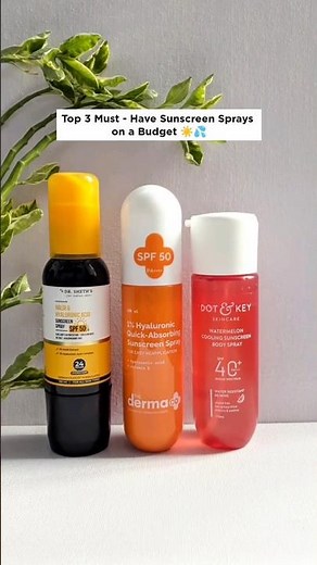 Top 3 Must Have Sunscreen Sprays on a Budget ✨