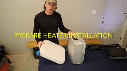 DIY Portable Diesel Heater in a Box for Camping: Construction
