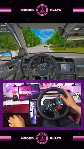 City Driving Simulator POV | Logitech G29 Steering Wheel & Manual Shifter