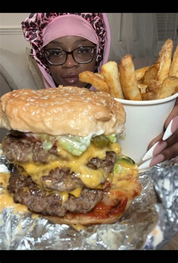 Five Guys Grilled Cheese Mukbang Experience