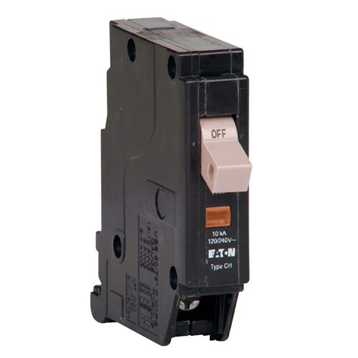 Eaton CH 20 Amp 240 Volts 1-Pole Circuit Breaker with Trip Flag CHF120