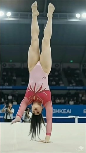 Girl’s Gymnastic Floor Exercise 🔥Mind Blowing Performance | Viral Gymnastics Shorts 2026🔥😍😱🏀🌚#Shorts