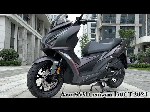 Seat Height 785mm | Water Cooled Engine | New SYM Cruisym 150GT 2024