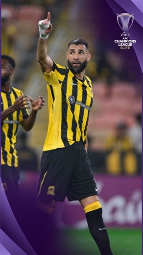 AFC on Instagram: "Karim Benzema settles it in style! 🎯 ㅤ #ACLElite | #ITHvNAS"