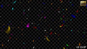 Confetti Falling Overlay