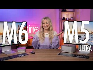 The new M6 Mac mini + M5 Ultra Mac Studio! Unboxing, AI tests and more!