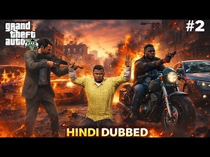 Grand Theft Auto V (GTA 5) Hindi Dubbed 🎮 Story Gameplay bike recovery#2