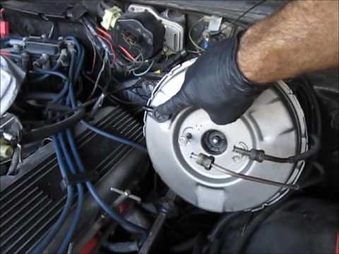 Chevelle brake parts installation. Brake booster, master cylinder.
