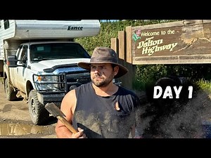 Driving to the Arctic Ocean in REMOTE ALASKA- Dalton Highway