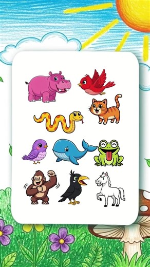 🔴 🟠 🟡 Learn by colors with this fun song! 🟢 🔵 🟣 #kidssongs