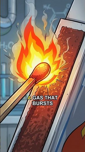 Why does a match need the box to light?