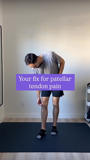 Dr. Cody Huson, Virtual Physical Therapist + Health Coach on Instagram: "Pain below your knee cap? Also known as patellar tendinitis or jumpers knee! Isometric (static hold) exercises will help to fix that right up ✅ Save this post to come back to later on 📌 #kneepain #kneepainfix #legstrength #tendinitis #physicaltherapy"