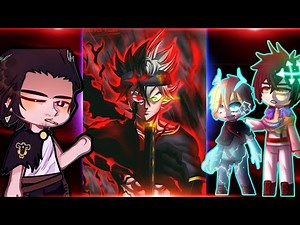 [FULL] 🍀Black Clover Reacts to Asta 🍀 | Gacha Reacts to Asta|🍀 🔥❤️