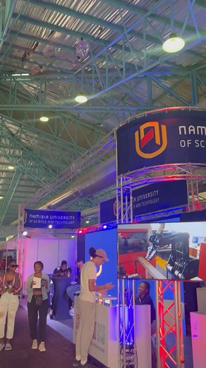 Ready, Set and We are live from the Ongwediva Trade Fair 💙. Visit the Namibia University of Science and Technology stall in the Queen Hall for informative, engaging and fun activities from the 25th August to 02nd September 2023. #NUSTatOTF23 | Namibia University of Science and Technology - NUST