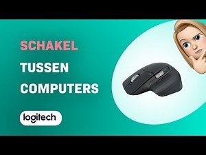 Hoe schakel je de Logitech MX Master 3 muis tussen verschillende computers?