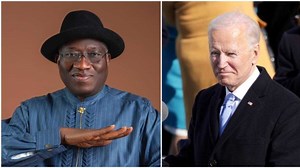 Goodluck Jonathan sends congratulatory message to President Biden