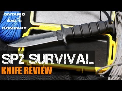 Ontario SP2 Spec Plus Air Force Survival Knife Review | OsoGrandeKnives