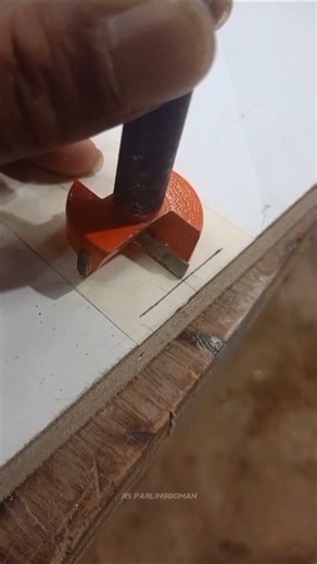 How to install hinges precisely and neatly #woodscraft #tricks #woodworking