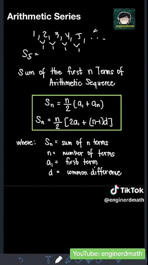Solving Arithmetic Series Problems: Formulas & Examples