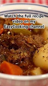 EASY Crock Pot Beef Stew Recipe