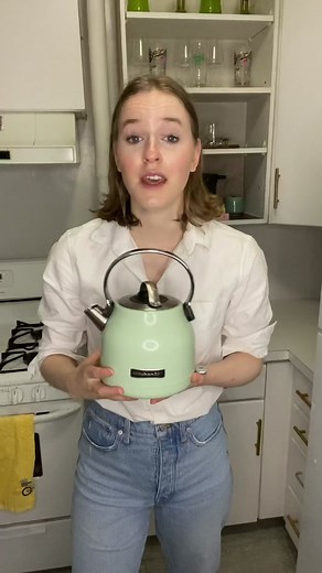 Easily remove hard water stains from your kettle by following these steps. #TikTokTaughtMe #TikTokPartner #CleanTok #TheSpruce