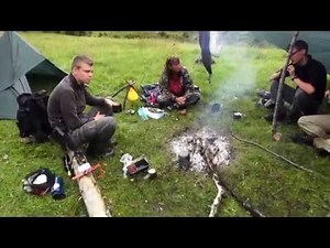 Bushcraftlager in der Jachenau / New Bushcraft Place in Bavaria