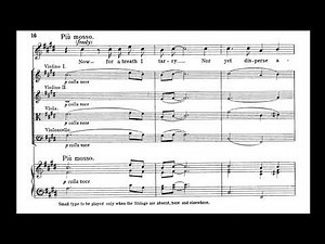 «From far, from eve and morning» from «On Wenlock Edge» – Ralph Vaughan Williams [With score]