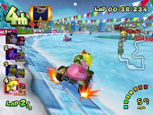 Sherbet land ☃️ Mario Kart Double Dash (Gamecube, 2003) | Docvader