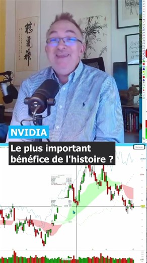 Bénéfice record pour #nvidia #technology #ia #ai #intelligenceartificielle