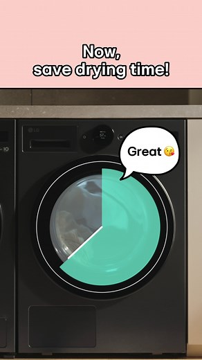 Are you spending a lot of time drying? ⏳ Now save time and energy with the LG Heat Pump Dryer! 💨 Fast drying routine, more time for you. Cut drying time, save your day! ☀️ Plus, if you bundle up with an LG Washing Machine, you can save up to £200! Find your perfect laundry pair: http://spr.ly/61817irfJ *Discount via voucher code applied at checkout #LGUK #LifesGood #WashingMachine #Dryer #Savings | LG Global