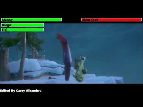 Ice Age: Continental Drift (2012) Storm Scene with healthbars