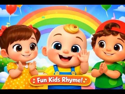🎶 Hello Hello Song | Fun Kids Rhyme | Cocomelon Style 🌈👶