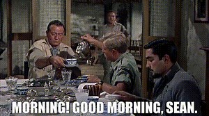 Morning! Good morning, Sean.