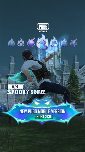 PUBG MOBILE Version 4.0 welcomes the “Spooky Soirée” on September 4. 🎃 The new themed gameplay features Ghostie, your battle buddy. 👻 Ghostie will have various skills to help you survive the night. Here’s a preview of the skills Ghostie brings to the battleground. 🔶 Main Skill – Floating Balloon (Erangel And Rondo only) 🔶 Main Skill - Guardian Shield (Livik only) ⚪ Passive Skill – Boost (All maps) ⚫ Passive Skill – Ghost Helm (All maps) 📲 https://pubgmobile.live/PUBGM400 #PUBGMSPOOKYSOIREE 