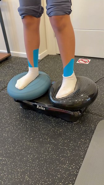 A great workout with a Vibration Plate and Balance Discs 💫